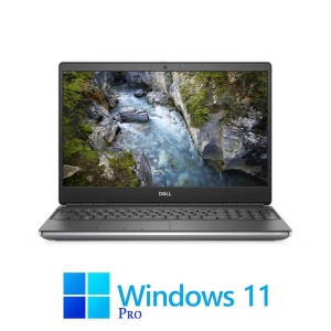 Laptop Dell Precision 7550, Octa Core i9-10885H, 32GB, RTX 3000 6GB, Win 11 Pro