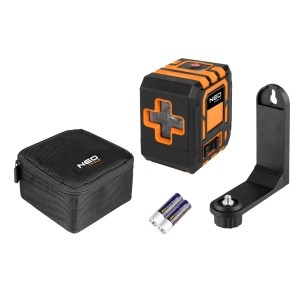 Laser cu linie transversala 20 m, cu husa si suport magnetic, rosu