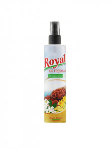 Légfrissítő, szobai illatosító, autó, 100 ml, mechanikus permetező, szantálfa, Royal