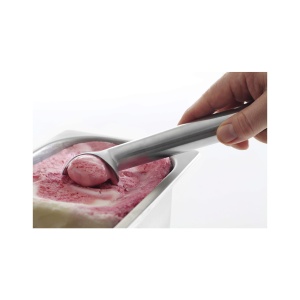 Lingura inghetata,1/30 lt, diametru cupa 49 mm, lungime 225 mm, aluminiu, Hendi Kitchen Line - Img 2
