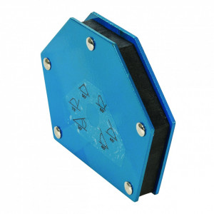 Magnet pentru sudura Silverline hexagonal model 18Kg 30 ° 45 ° 60 ° 90 ° 135 ° - Img 1