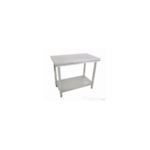 Masa de lucru centrala cu polita, Hendi, inox, 1800x600x(H)850 mm, blat de lucru si polita inferioara ranforsate - Img 2