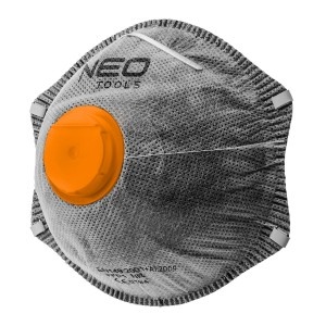 Masca protectie,semi,carbon activ,1 valva, FFP2,3 buc