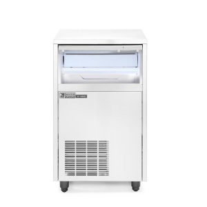 Masina cuburi de gheata, Master Frost & Hendi, otel inoxidabil, 40 kg/24 h, cub forma tip glont / 18 gr, 230 V/575 W, 480x580x(H)750 mm - Img 2