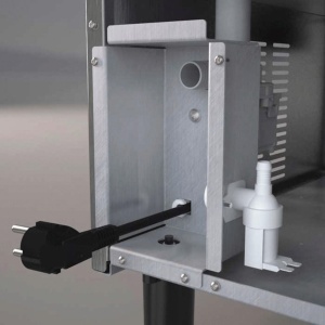 Masina de gheata cu racire pe aer 47 kg/24 h, capacitate 28 kg, Barmatic - Img 2