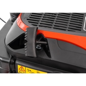 Masina pentru tuns iarba pentru teren denivelat, iarba mare, motor benzina 173 cm³, taiere cu guta, suprafata lucru 56cm, tractiune la roti, Dedra - Img 7