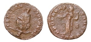 MAXIMIAN II DAZA ( 310-313 AD ) - MONEDA ANTICA ROMANA