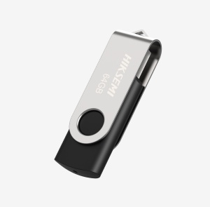 MEMORIE USB 2.0 HIKSEMI 8 GB, capac metalic, carcasa plastic, negru, "HS-USB-M200S/8G" - Img 3