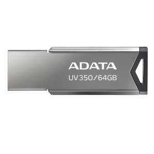 MEMORIE USB 3.2 ADATA 64 GB, clasica, carcasa metalica, argintiu, "AUV350-64G-RBK" - Img 4