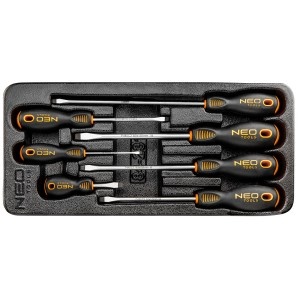 Modul surubelnite plate, set 7 buc
