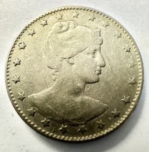 Moneda Brazilia - 100 Reis 1901 - Img 2