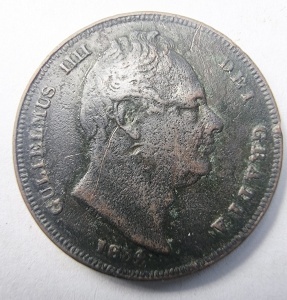 Moneda - Regatul Unit - William IV - Farthing 1834