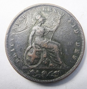 Moneda - Regatul Unit - William IV - Farthing 1834 - Img 2