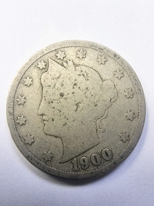 Moneda U.S.A - “Liberty Head ” - 5 Centi 1900