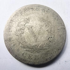 Moneda USA -Liberty Head - 5 Cents 1898 - Img 2