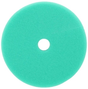 Nagyon kemény szivacsos polírozókorong, velco markolat, 150mm x 25mm, zöld, Dedra - Img 4