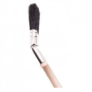 Nehezen hozzáférhető kefe, 45 fok, 412mm, szélesség 40mm, fa nyél, Silverline - Img 3
