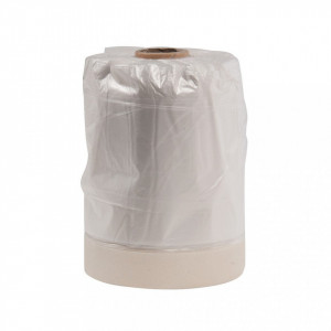 Öntapadós védőfólia szalag adagolóval, 55 cm x 33m, Silverline - Img 3