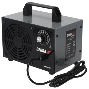 Ózongenerátor, ózon légtisztító, antibakteriális, penészgomba elleni, gombaölő, 120W, időzítő, lakossági, szállodai szobák, Dedra