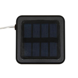 Parasolar din panza cu ghirlanda 140 luminite LED incorporata, solara, 3x3x3m, autonomie 6-8 ore, Home - Img 4