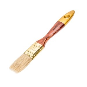 Pensula par natural,maner lemn, 1 "/ 25mm, pt vopsele in ulei