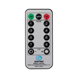 Perdea de lumini cu LED cluster, alb cald, 8 programe - Img 3