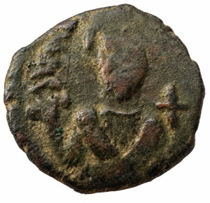 PHOCAS ( 602-610 AD ) - CONSTANTINOPLE - Moneda Medievala Bizantina