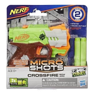 Pistol copii Blaster Nerf, N-Strike Elite Microshots, Crossfire - Img 2