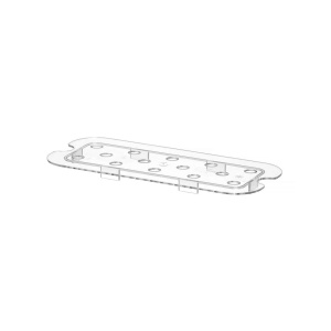 Placă de scurgere pentru recipiente GN COOL, HENDI, COOL, GN 1/3, Transparent, 325x176mm