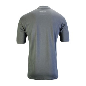 Prémium póló, 100% pamut, 180 g/m2, grafitszürke, XL-es méret, slim fit, Scruffs, Scruffs, Scruffs - Img 5