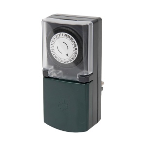 Priza programabila mecanica de exterior, 24h / 30 min. - Img 2