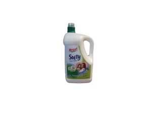 Professzionális mosószer, új formula, 5L, koncentrált, rostfelújító, 200 mosás, kamilla és aloe vera, érzékeny bőrre, bőrgyógyászatilag tesztelt, Royal Softy