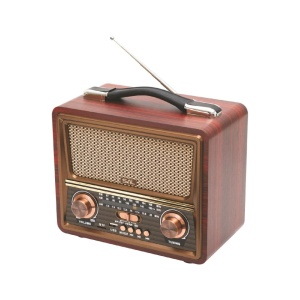 Radio RRT22 cu player incorporat, USB, Bluetooth, micro SD, acumulator, tip vintage, SAL - Img 3