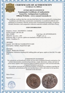 - RARA - SALONINUS - CAESAR ( 258-260 AD ) - Moneda Antica Romana - Img 3