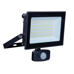 Reflector LED 50W 5500lm IP44 cu senzor de miscare
