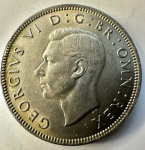 REGATUL UNIT - GEORGE VI - FLORIN / 2 SHILLINGS - Img 2
