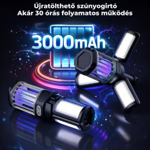 RoosCamp RoosZapper – aparat de distrugere a tantarilor cu raze UV lampă de camping - Img 4
