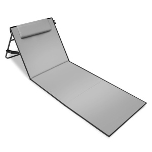 Saltea plaja, camping, picnic, pliabila, spatar reglabil, 160x51x2cm, Dedra
