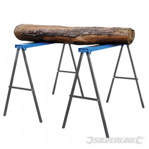 Set 2 capre , banc lucru, 100x780 x 995mm, 250Kg, Silverline - Img 4