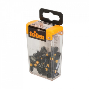 Set 25 biti profesionali, impact, PZ2 25mm, otel S2, Triton - Img 2