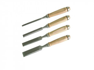 Set 4 dalti Mega, maner lemn