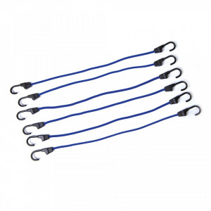 Set 6 corzi elastice, 600 mm, Silverline - Img 1