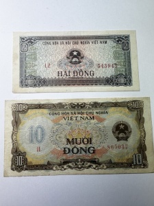 Set Bancnote - Vietnam - 2/10 Dong 1980