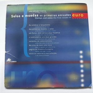 SET OFICIAL PORTUGALIA - Timbre și monede – Primele emisiuni euro - Img 2