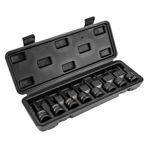 Set tubulare impact, Torx, 8 piese, CrMo, 1/2''