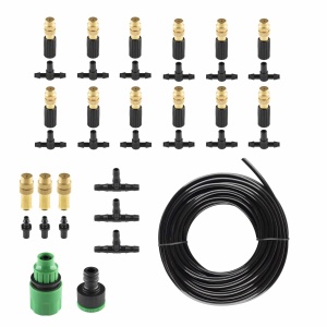 Set umidificator-pulverizator-aspersor pentru gradina