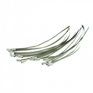 Silverline Roller Ball Ties 50 db , 200mm , Silverline Roller Ball Ties 50pce