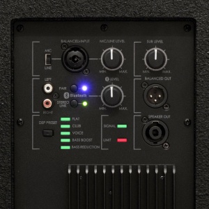 Sistem activ audio profesional, bass 10", 4 x tweeter neodymium 3", bluetooth, card, usb, 800W/400W, SAL PAS10W43S - Img 5