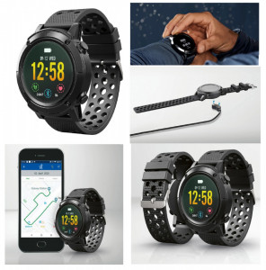 Smartwatch , monitor activitate sport, gps, lcd color, Silvercrest - Img 4