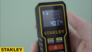 Stanley TLM99s 30m lézeres távolságmérő, lcd kijelző, bluetooth - Img 2
